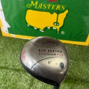 Callaway Golf Big Bertha Titanium 454 Driver 9° RH 65X Stiff Flex ProLaunch Blue